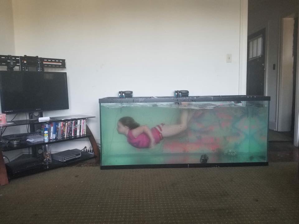 "Un peste" intr-un acvariu