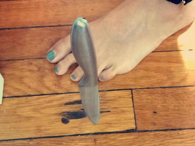 La un pas de dezastru