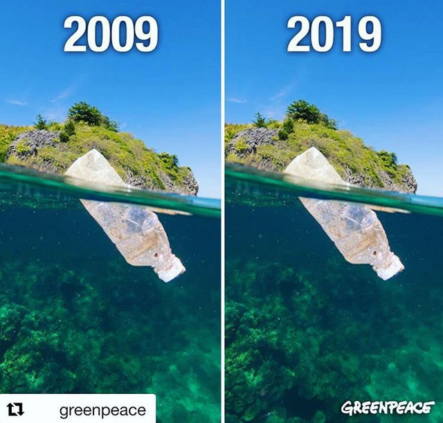 O imagine deloc amuzanta, dar cat se poate de realista: plasticul e la fel si dupa 10 ani