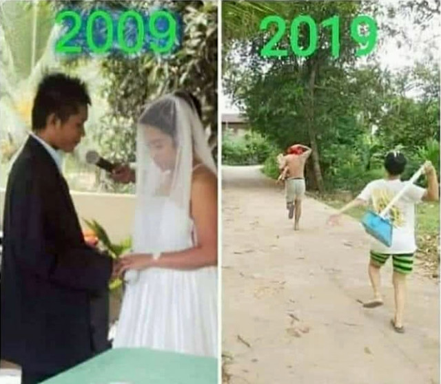 Dupa 10 ani de casnicie