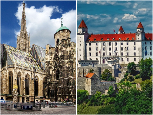 Viena (Austria) – Bratislava (Slovacia)