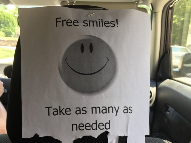 Mesajul dintr-un Uber care iti face ziua mai buna