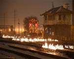Sine "incendiate" pentru ca trenurile sa poata circula