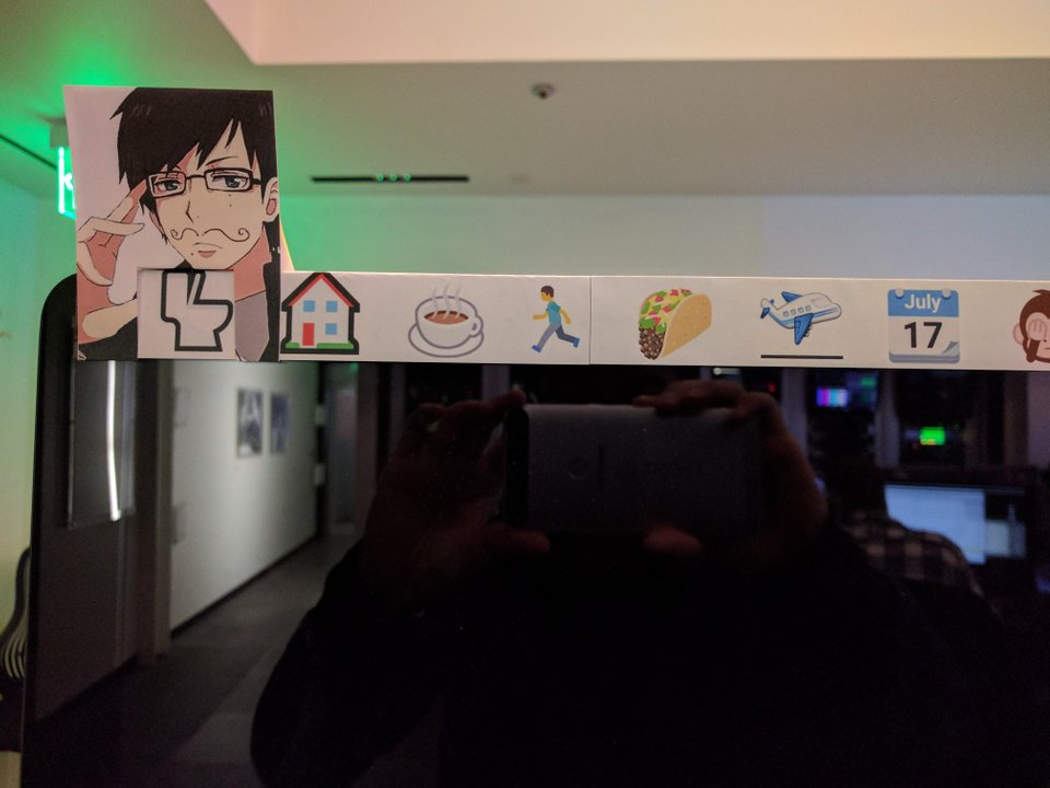 Modalitatea aleasa de un angajat de a-i transmite sefului ca nu este la birou