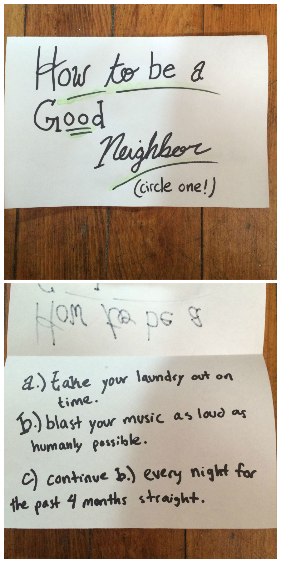 Cum sa fii un bun vecin