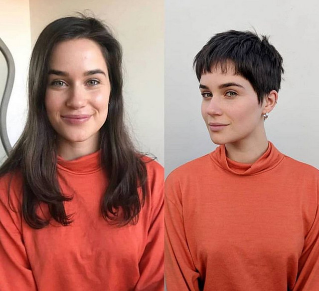 Tunsoarea pixie i se potriveste