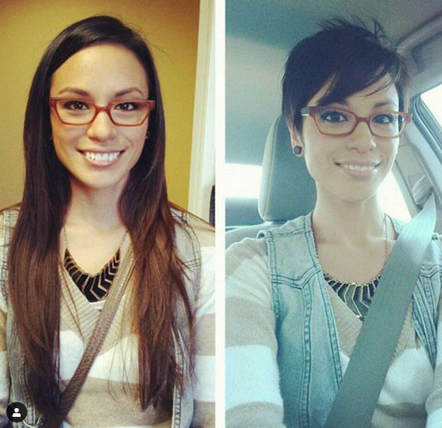 O alta tunsoare, acelasi zambet