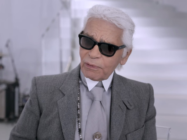 Lagerfeld, un artist remarcabil, dar care starnea controverse