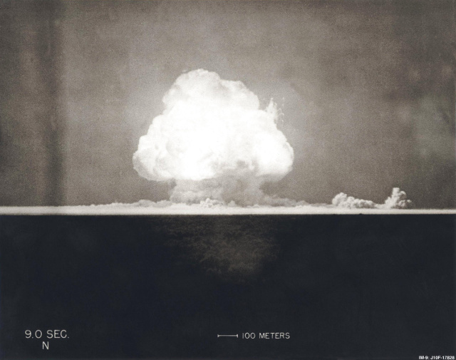 Testul Trinity,  primul test pentru bomba atomica,  16 iulie 1945