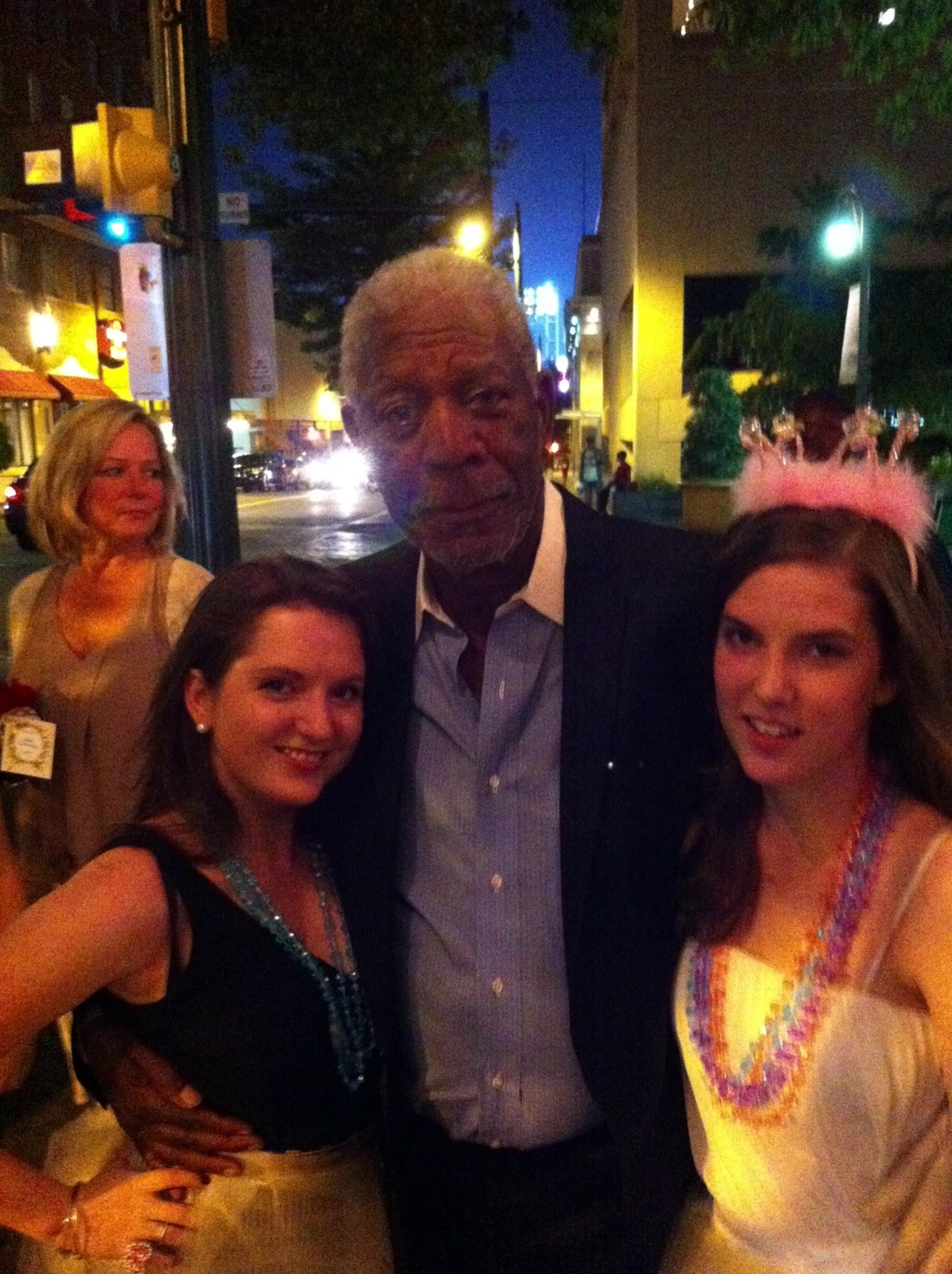Invitatul special la o petrecere: Morgan Freeman
