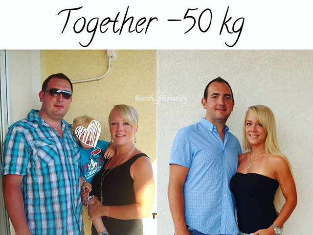 Au slabit impreuna 50 de kilograme