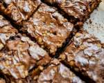 Orange brownies raw-vegane