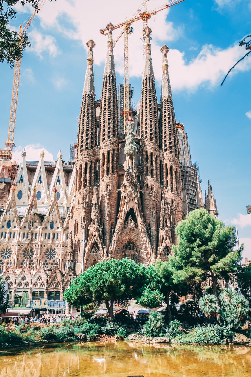 Sagrada Familia, Barcelona, Spania
