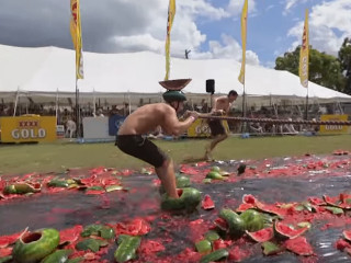Chinchilla Melon Festival, in Australia
