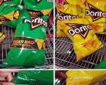 Punga de chips-uri prezentata ca fiind mai mare are acelasi gramaj cu punga obisnuita, dar costa mai mult