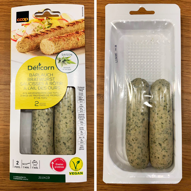 Mult ambalaj, putin produs