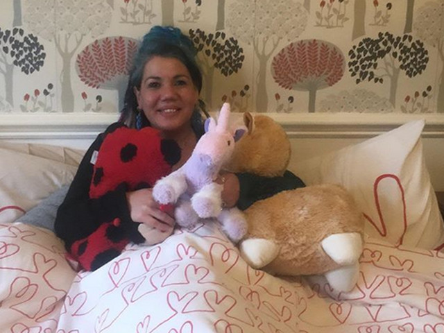 Pascale Sellick s-a casatorit cu o plapuma