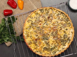 Quiche cu ton