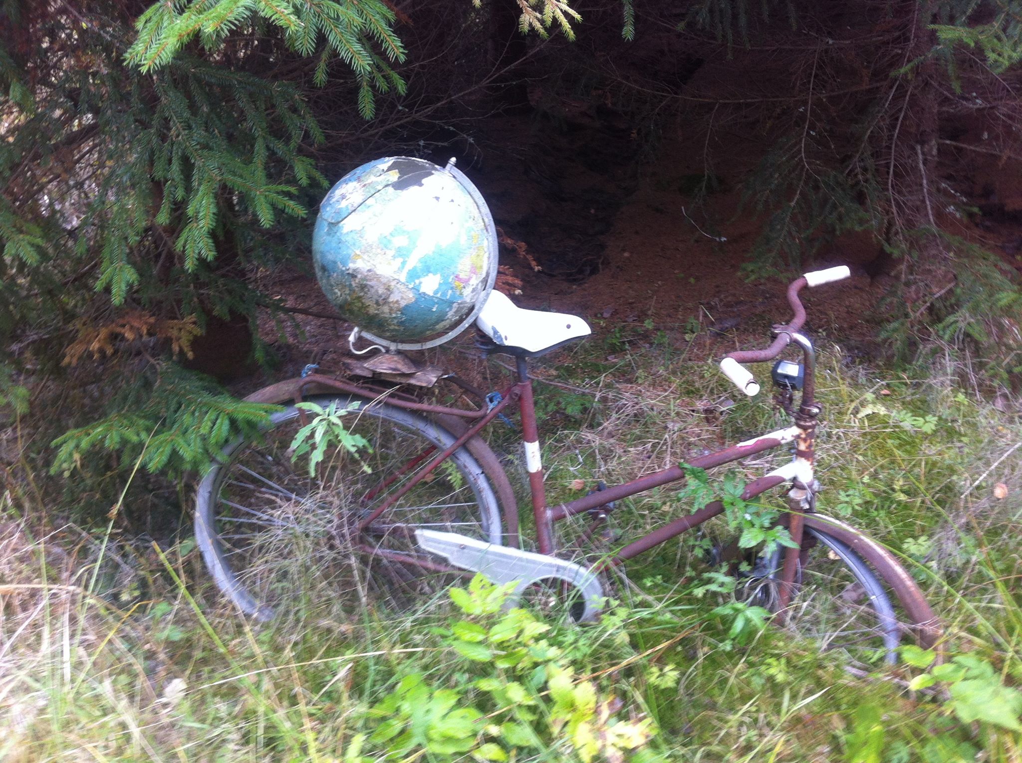 O bicicleta abandonata
