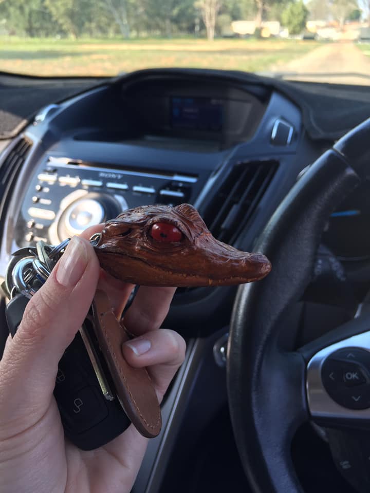 Un breloc de care cineva este mandru