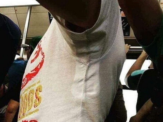 Solutia gasita de un barbat impotriva transpiratiei