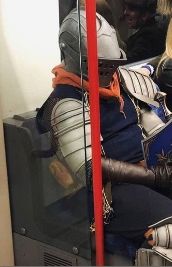 Doar o zi mai putin obisnuita la metrou