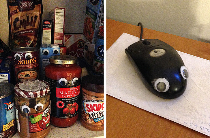 "I-am facut o mica farsa fratelui meu"