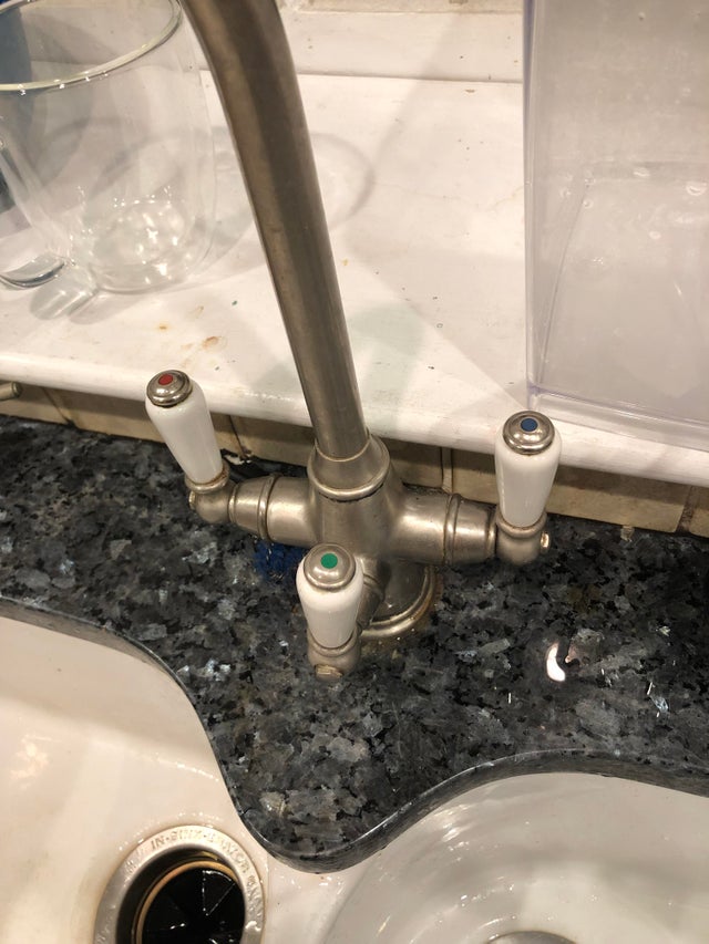 Un robinet pentru o temperatura medie a apei