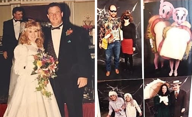 Invitatii au fost chemati de catre un cuplu la un bal mascat si au aflat, la destinatie, ca e vorba despre o nunta