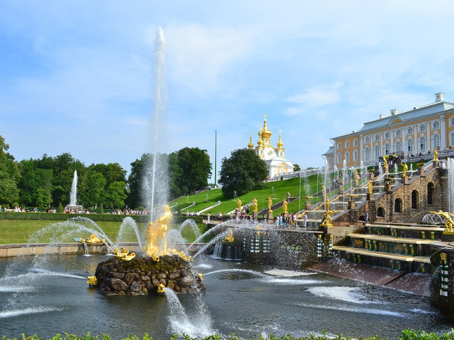 Fantani arteziene la curtea lui Petru cel Mare