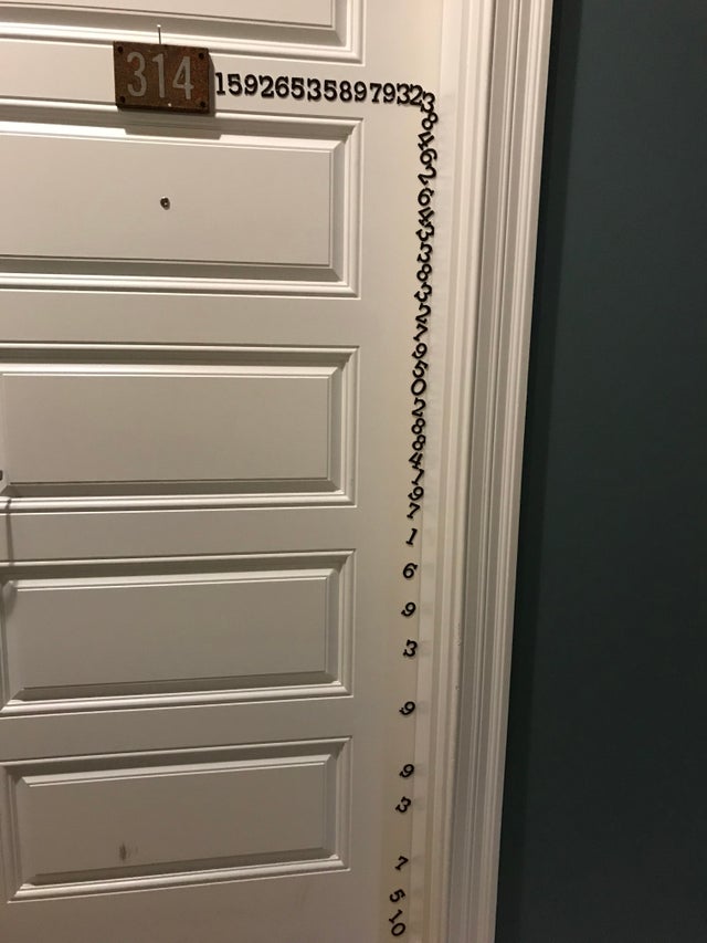 Este absolut normal sa faci asta daca stai la apartamentul 314