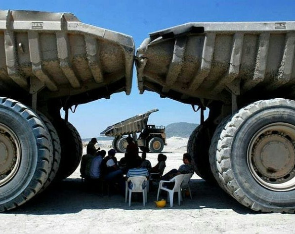 O pauza binemeritata, dupa o zi grea de munca