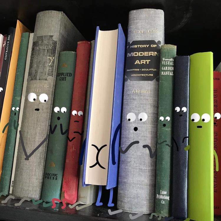 Niciodata nu vei mai privi cartile din biblioteca la fel