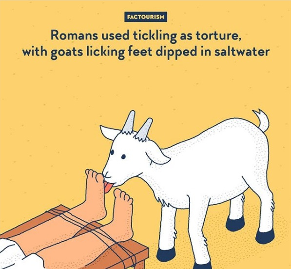 Romanii foloseau gadilatul ca forma de tortura