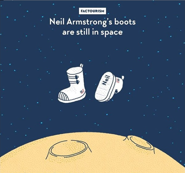 Bocancii lui Neil Armstrong sunt inca in spatiu