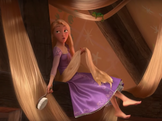 Rapunzel si durerile de gat