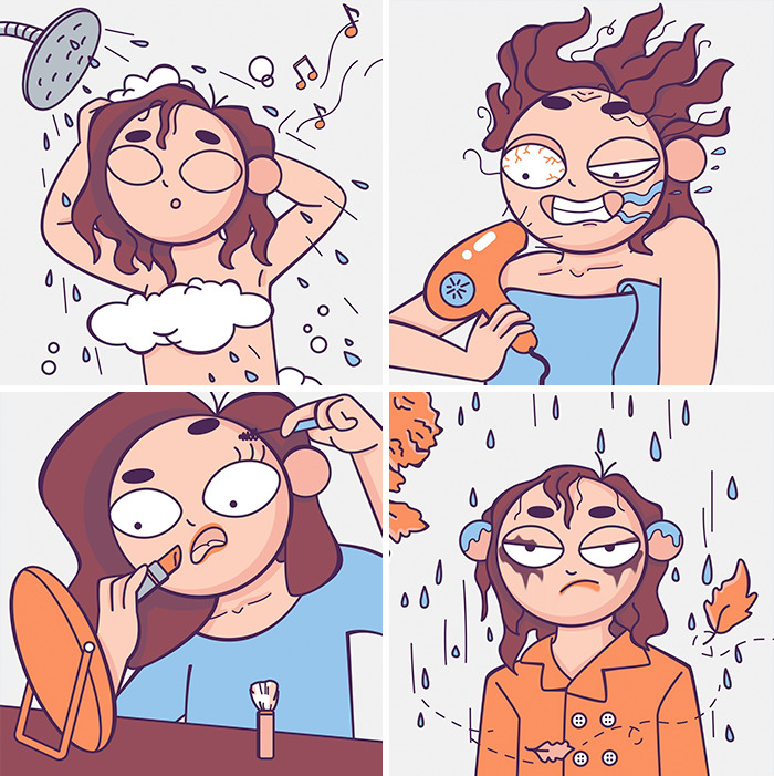 Ore intregi de pregatiri sunt ruinate de vreme, de cele mai multe ori