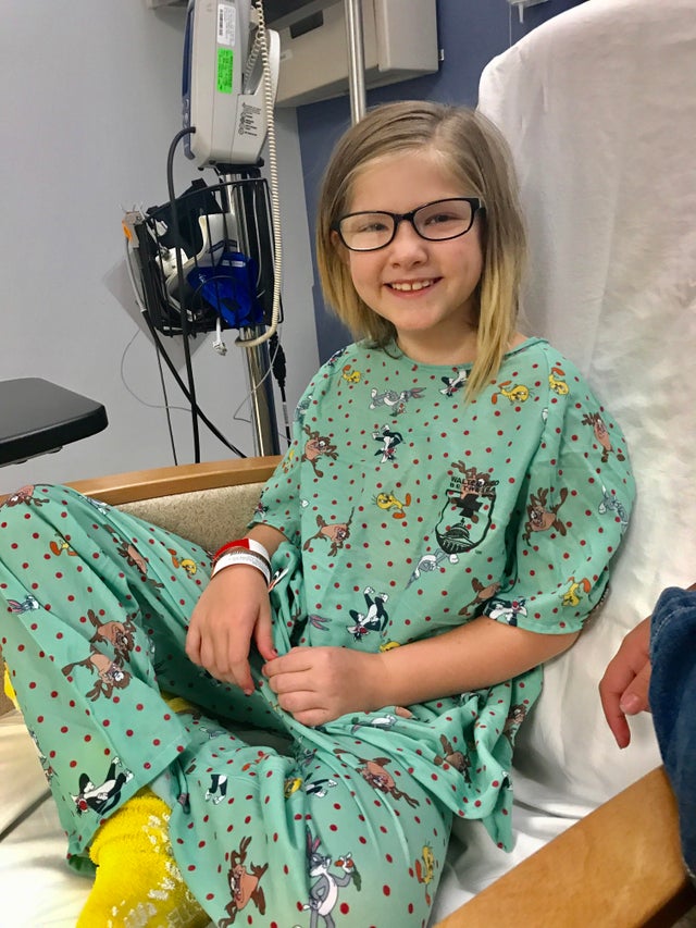 Fetita a invins lupta cu cancerul!