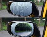 Sticker care fac oglinzile masinii rezistente la ploaie