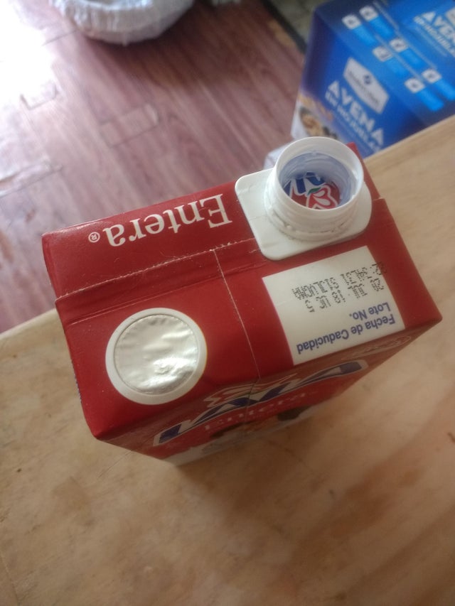 Cum ar trebui desfacuta aceasta cutie de lapte?