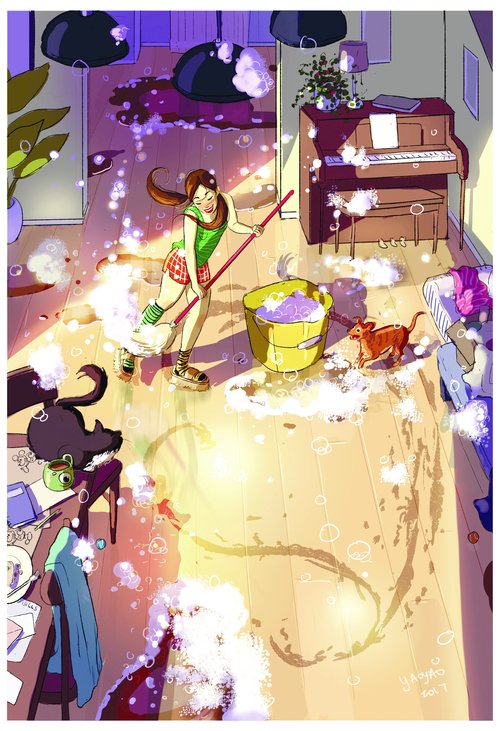 Faci curatenie cand vrei si cum vrei tu