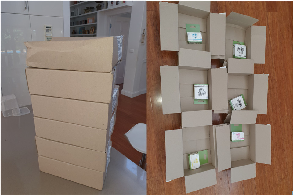 Cu siguranta, nu era nevoie de atatea cutii