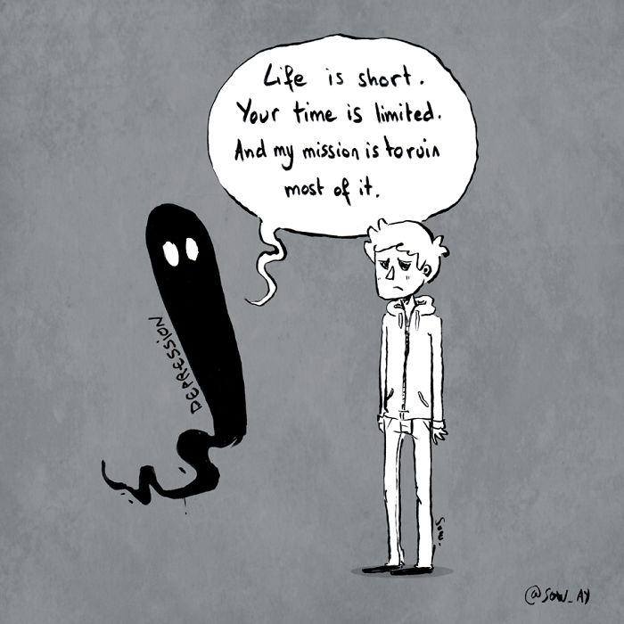 Depresia te face sa simti ca traiesti degeaba si totul e in zadar