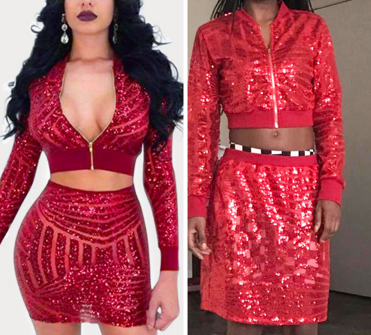 Diferente majore intre produsul prezentat pe site si cel primit