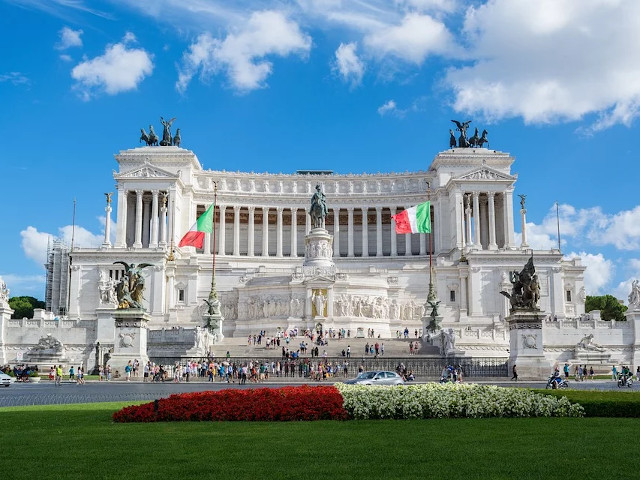 Monumentul Vittorio Emanuele II - Roma, Italia