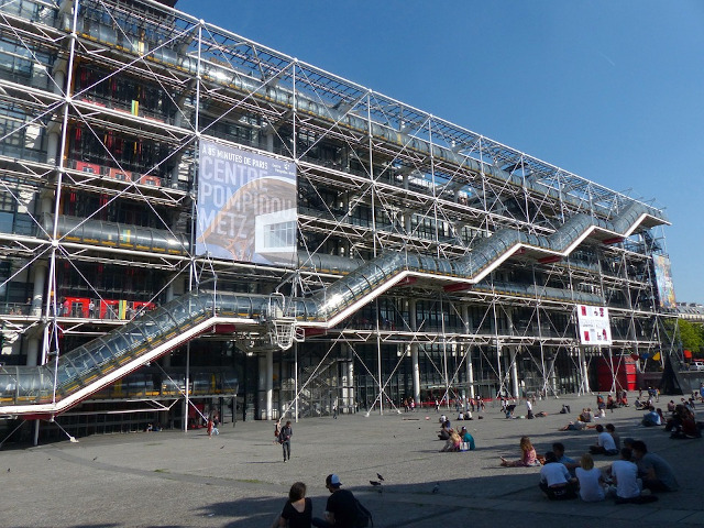 Centrul Pompidou - Paris, Franta