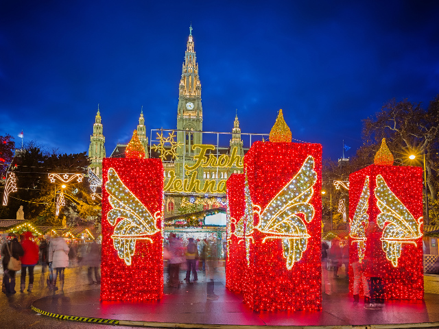 Targul de Craciun din Viena, Austria