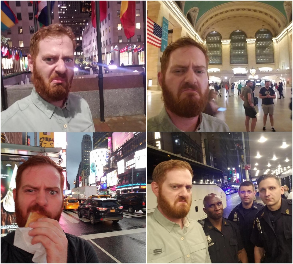 I-a spus sotiei ca nu se distreaza fara ea in New York, asa ca i-a trimis poze ca sa ii demonstreze