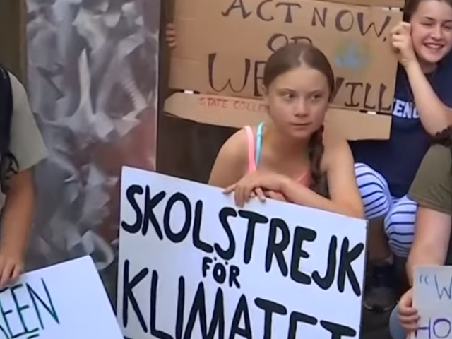 Greta Thunberg ajunge pe prima pagina a ziarelor