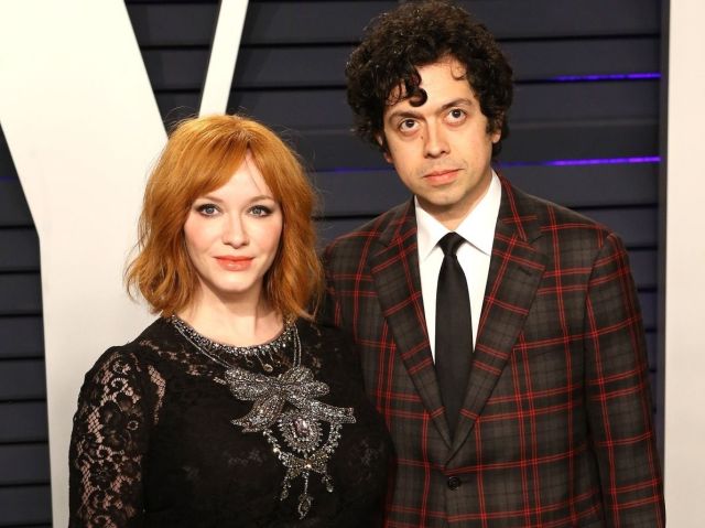 Christina Hendricks si Geoffrey Arend
